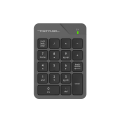 A4tech Fstyler FGK21C 2.4G Wireless Numeric Keypad - Backspace Key - USB C Rechargeable - For PC, Laptop, Mac - Grey. 