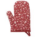 Ikea Oven Glove Red Pattern. 