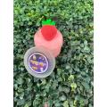 DIY strawberry shake slime with DIY strawberry and fluffy bottom. WITH FREE STUFF. 