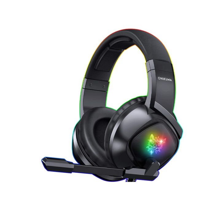 ONIKUMA%20K19%20RGB%20Gaming%20Headset%20Stereo%20Sound%20Noise%20Canceling,%20Soft%20Breathing%20Earmuffs,%20for%20PS4,%20PC,%20Xbox,%20Nintendo%20Switch%20-%20Black%20-%20Image%203