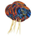 Batman Cupcake Toppers - 2.5 Inch - Batman Themed Party - Bkue - Boys - Pack Of 10. 