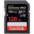 SanDisk - Extreme PRO - 128GB - 200 MB/s - SDXC / UHS-I / U3 / V30 - Memory Card. 
