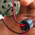 1 Pcs 385 for HC385MG Motor DC 3-12V 6500 to 28700RPM High Speed High Torque Carbon Brush Micro Motor with Gear without Magnetic Ring for DIY. 