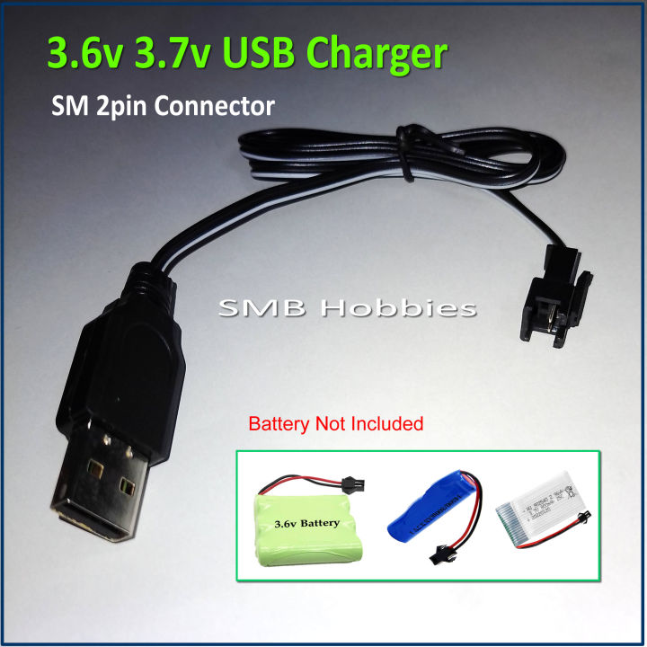 USB%20Charger%20for%203.6v%203.7v%20Battery%20Pack%20%20with%20SM%20Plug%20NiCD%20NiMH%20Li%20Ion%20cell%20-%20Image%203