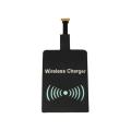 Universal Wireless Charger Receiver for Android Mobile - Black, Qi Technology. 