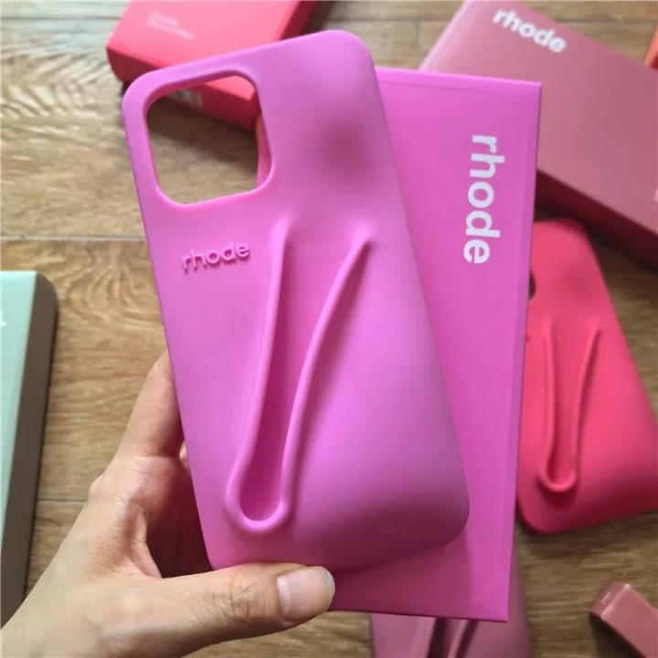 Rhode%20Case%20for%20iPhone%2015%2016%20Pro%20Max%2014%20Plus%2013%2012%2011%20ProMax%20Lipstick%20Soft%20Silicone%20Portable%20Lip%20Gloss%20Holder%20Ins%20Hot%20Cover%20Funda%20-%20Image%204