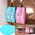 Dust Proof Shoe Covers Reusable Moisture-proof Storage Waterproof Transparent Bag Shoes Rain Cover Protective Household. 