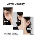 3 Pairs 925 Sterling Silver Small Hoop Earrings For Women Men Round Endless Hoop Earrings Set Lightweight 10MM 15MM 20MM. 