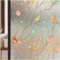 【HOT】 Vinyl For Glass Windows Frost Protection Window Privacy Film Window Film Anti Look Adhesive Stained Glass Window Glass Stickers. 