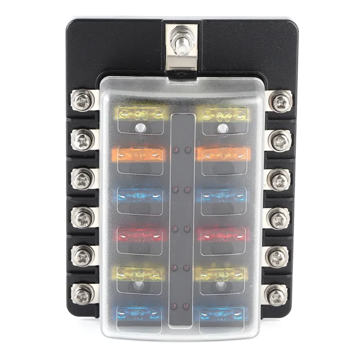 Fuse%20Box%20Replacement%2012-Way%20Blade%20Block%20Holder%20With%20LED%20-%20Image%202