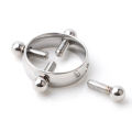 Zishfas Nipple Clamps Rings Stylish Stainless Steel Nipple Clamps Rings. 