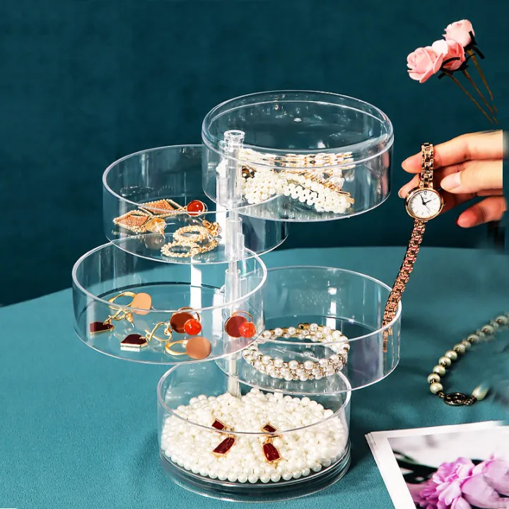 3/%204/5%20Layer%20Transparent%20Rotating%20Jewelry%20Box,%20Fashionable%20Jewelry%20Organizer,%20Earring%20Storage%20Box,%20Cosmetics%20And%20Beauty%20Container%20Jewellery%20Box%20For%20Girls%20-%203%20Models%20Available%20-%20Image%204