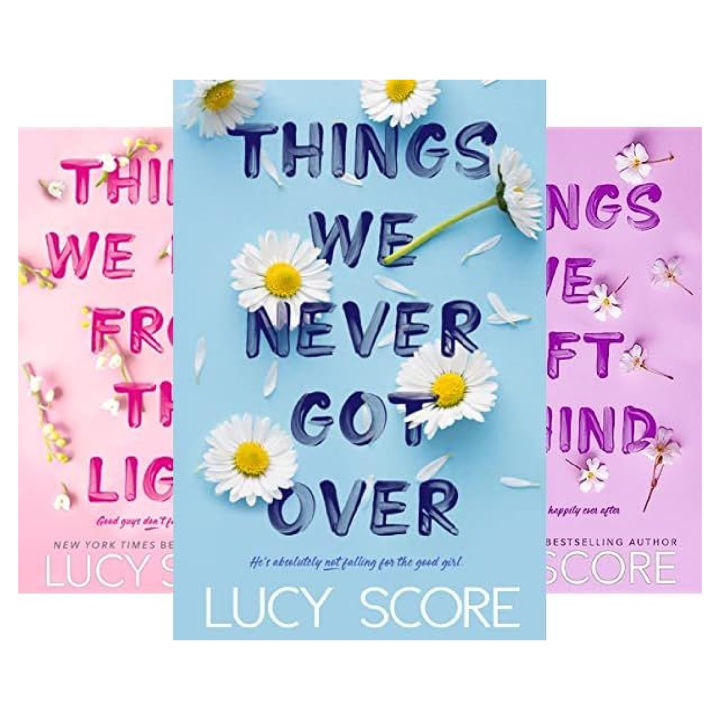 Things we never got over / Things we hide from the light / Things we left behind set of 3 books