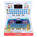 Early Education Intelligent LED Screen Tablet Learning Computer System Toy For Kids Education Laptop Computer Learn Toys Tor Child - Multicolor. 