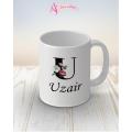 Uzair name mug. 