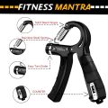 U AND Z Counter 10KG To 60KG Weight Adjustable Professional Counter Hand Gripper for Men & Women | Counter Hand Grip|Finger Exerciser|Power Gripper. 