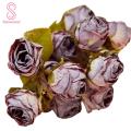 Flower Realistic Multi-layer Petals Artificial Rose. 