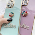 FELMYST Luxury Case For OPPO A31 3D Metal Flower Colorful Fine Glitter Queen Mobile Phone Casing Girl Women Gift Couple Soft TPU Cover. 