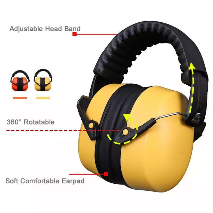 Noise-proof Earmuffs Noise Reduction Sleep Learning Earmuffs Mute Industrial Headphones Soundproof Shooting Aircraft Anti-noise