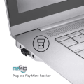 RMG TRADERS M220 Wireless Mouse – 1000 DPI 2.4GHz Mice with USB Receiver for PC & Laptop. 