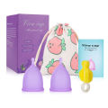 A dropshipping menstrual cup silicone menstrual cup replaces a leak-proof tampon instead of a sanitary napkin. 