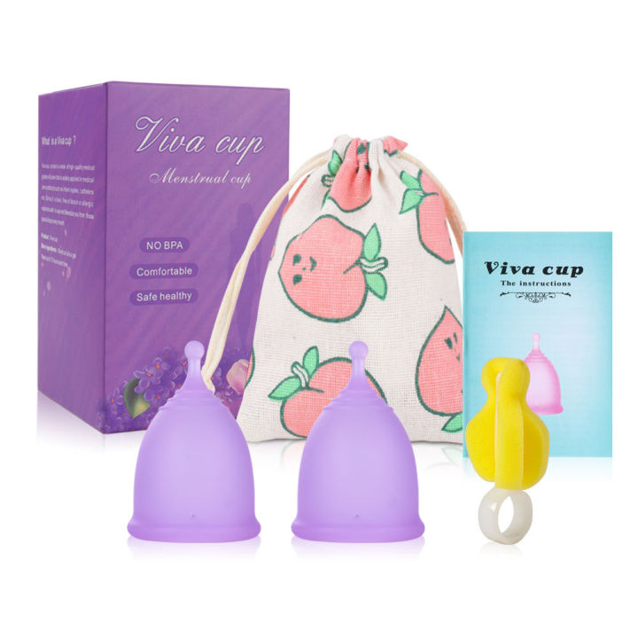 A dropshipping menstrual cup silicone menstrual cup replaces a leak-proof tampon instead of a sanitary napkin