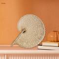 Woven Bamboo Hand Holding Fan Bamboo Fans Summer Cooling Supplies Handheld Fan Woven Hand Fan for Bedroom Wedding Party Favors. 