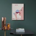 David Shrigley Rabbit Cat Biscuit Train Wall Art Prints Canvas Painting Nordic Poster Wall Pictures For Living Room Decor. 