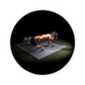 Liveup Gym Floor Mat (Interlock) 60x60 x1.2cm - Thickness 12mm - 4Pcs / Set - Non-slippery  Material EVA Foam - Model  LS3259. 
