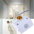 New E27 LED Bulb Holder Infrared Motion Sensor PIR Holder Automatic Light Holder Switch. 
