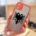 Albania Albanians National flag Phone Case matte transparent For iphone 11 12 13 6 s 7 8 plus mini x xs xr pro max cover. 