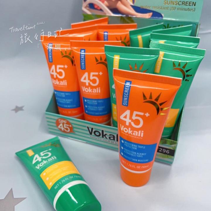 Vokali SPF 45 Sunscreen - Sunblock