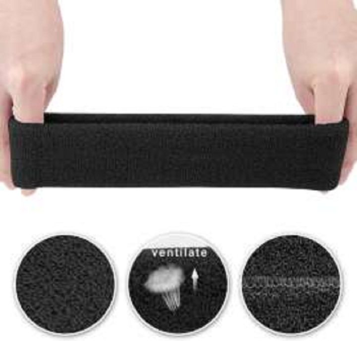 Black%20Outdoor%20Fitness%20Sports%20Sweatband%20Headband%20Yoga%20Gym%20Head%20Band%20-%20Image%205
