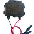 IP65 Waterproof PV Solar Panel Diode Junction 4 Lane Box DC 15A 1000V Black 100watt- 250watt. 