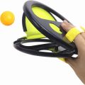 Toss and Catch Ball Game, Hand Toss Ball Throw Catch Toy, Outdoor Yard Games Beach Toys, Catch Ball Game Set Outdoor Indoor Sports Throwing Catching Ball Interactive Game. 