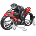 RC Drone Flying Motorcycle drone S73 2.4G 2 in 1 Ground & Flight Dual Mode motorbike Remote Control Car Toys for Kids. 