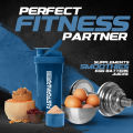 Maximize Your Workouts with Our 24-Ounce Protein Shaker Bottle – Ideal for Pre & Post-Workout Nutrition, Featuring Twist and Lock Protein Box Storage!. 