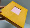 Gift Box (8x8x1.5 inches) with customized logo print and inside message (1Box). 