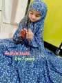 Kids Namaz Chadar Hijab with full Sleeves Fabric: Swiss Lawn. 