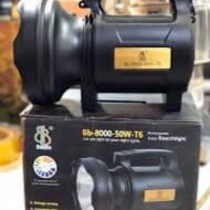 Bb-8000-50W-T6 Rechargeable Digital Searchlight and camping light
