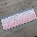 【Beauty Code】Dustproof Wireless Desktop keyboard Cover Protector Skin For Logitech MK470 K580. 