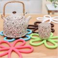 Hot sale Table Mat Durable Plum Non-Slip Heat Resistant Mat Coaster Cushion Placemat Hot Pan Pot Holder Pads Kitchen Accessories. 