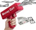 Rain Money toy Paper Playing Spray Money Toy Money toy with 100 Pcs Play Money Cash toy Party Supplies Money. 