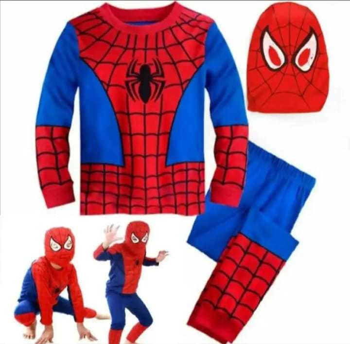 "Spider-Man%20Kids%20Costume%20(3-12%20Years)%20%E2%80%93%20Perfect%20Spiderman%20Fancy%20Dress%20for%20Boys%20&%20Girls%20%7C%20Superhero%20Costume%20for%20Kids"%20-%20Image%204