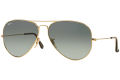 Ray-Ban Aviator Metal Gold Frame Grey Gradient Lenses-RB3025-181/71-58. 
