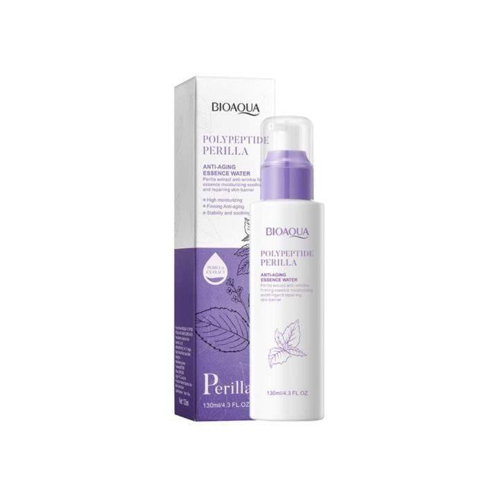 Bioaqua Anti-Aging Essence Water Polypeptide Perilla Moisturizing130ml BQY88845