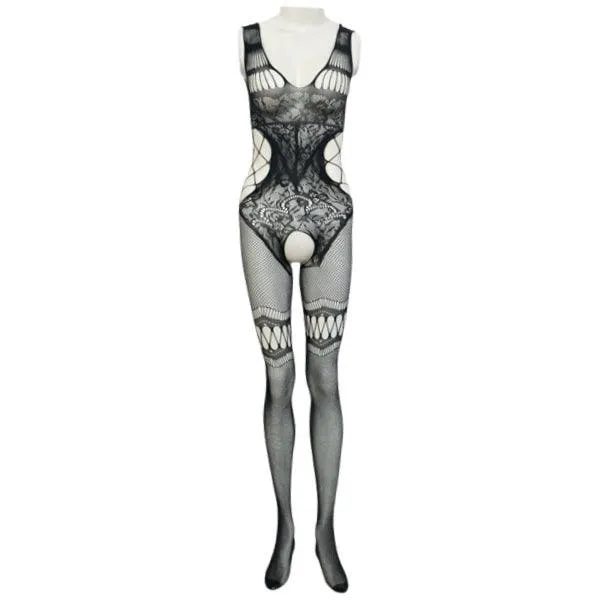 Seamless%20Fishnet%20Bodysuit%20%20Dress%20For%20Night%20Wear%20and%20Parties%20Full%20Black%20Body%20Stocking%20for%20Girls%20and%20Women%20Flexible%20Nighty%20Free%20size%20-%20Image%202