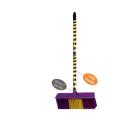 Long Handle Tilt Brush & Broom for Floor Cleaning, Washable Plastic Flower Broom for Floor & Carpet, Phool Jharu Supri پھول جھاڑو Multicolor Broom & Mop, Floor Sweeper Cleaning Tool for Indoor Outdoor. 