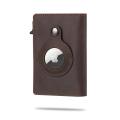 2021 For Apple Airtag Wallet Men Carbon Fiber Fashion ID Credit Card Holder Rfid Slim Airtag Slide Wallet Designer Cardholder. 