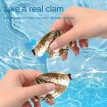 New Portable Water Spray Toy Press-type Simulation Clam Water Spray Tricky Toys Beach Water Play Toy Water Spray Clam. 